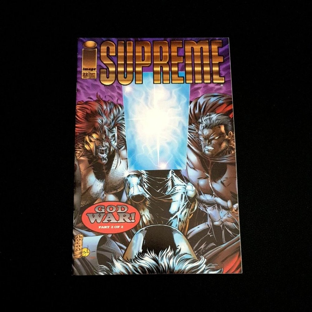 Image Comics Supreme God War 2 of 2 Nov 1994 22 Collection Book Hathaway  Nocon